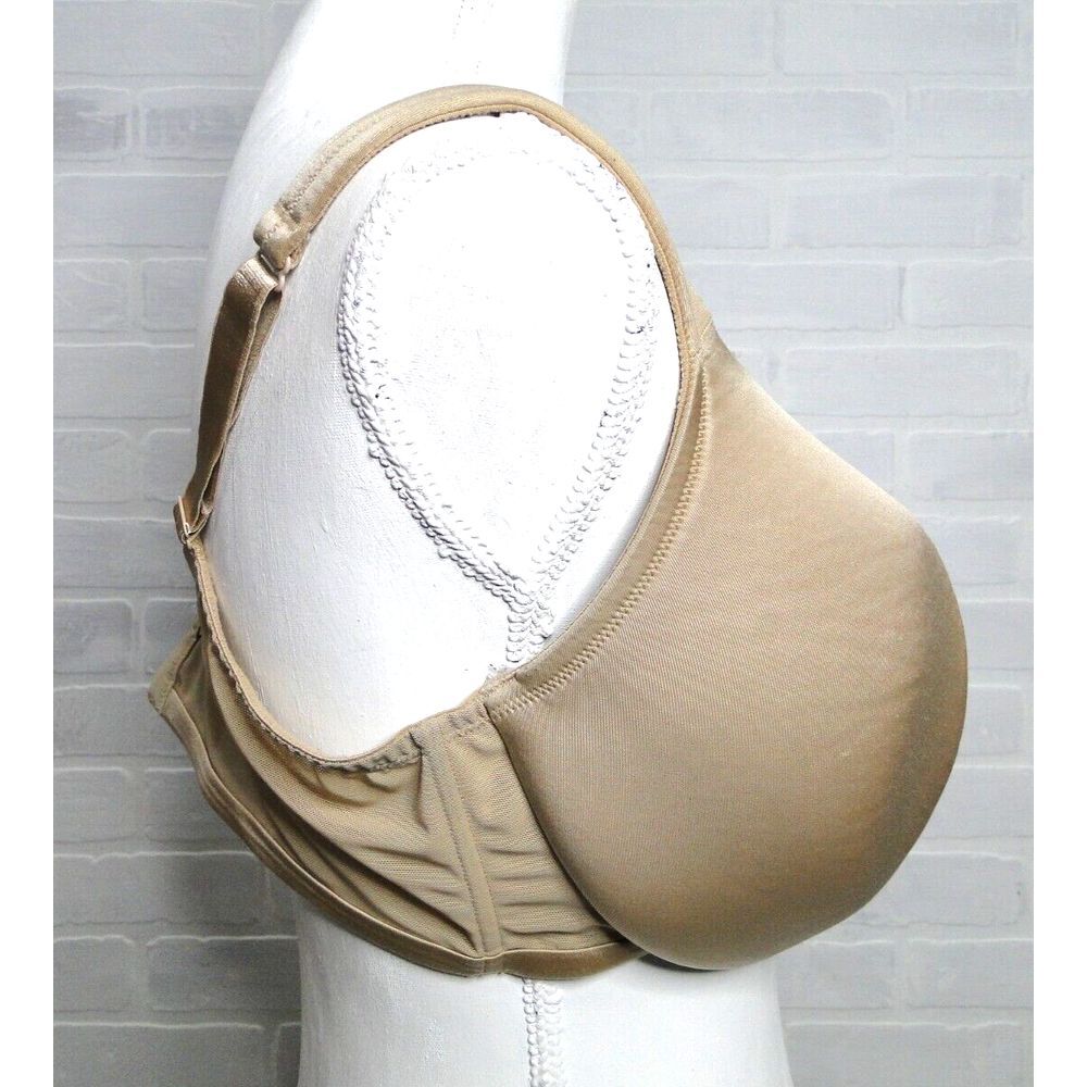 Cacique Bra Full Coverage Beige Smooth Underwire Lane Bryant Lightly Lined 42DD - Picture 4 of 5